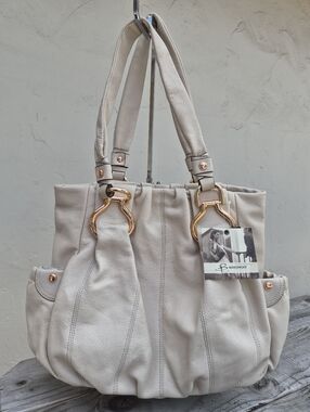 B.Makowsky Vintage Leather Shoulder Bag